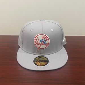 New Era, 59Fifty Fitted Hat, New York Yankees, Grey